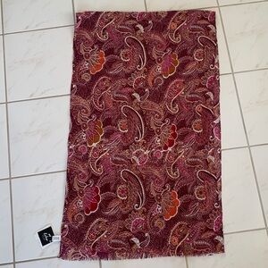 NWT Echo New York paisley scarf